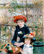 Pierre Auguste Renoir On the Terrasse china oil painting artist